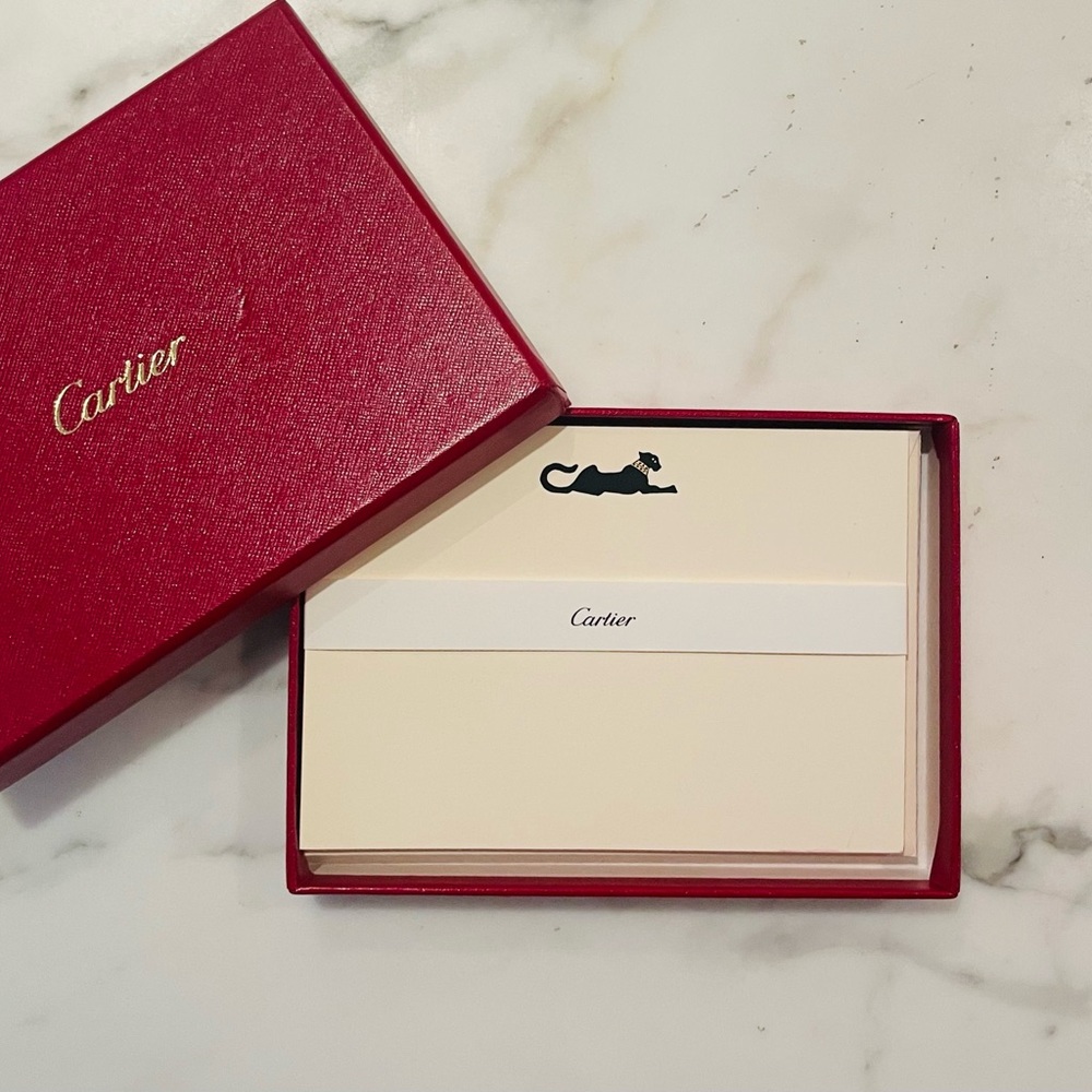 Cartier Panther Stationary